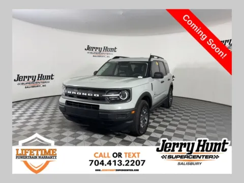 Gray 2022 Ford Bronco Sport Big Bend for sale in Salisbury, NC