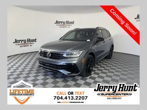 Gray 2022 Volkswagen Tiguan 2.0T SE R-Line Black for sale in Salisbury, NC