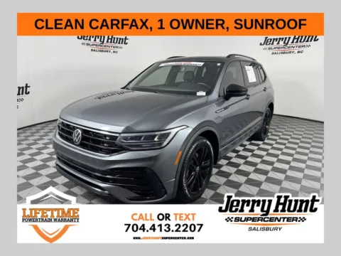 Gray 2022 Volkswagen Tiguan 2.0T SE R-Line Black for sale in Salisbury, NC
