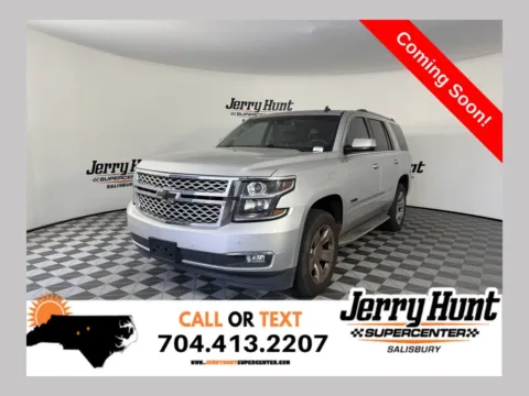 Silver 2015 Chevrolet Tahoe LTZ for sale in Salisbury, NC