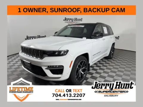 White 2023 Jeep Grand Cherokee Summit Reserve for sale in Salisbury, NC