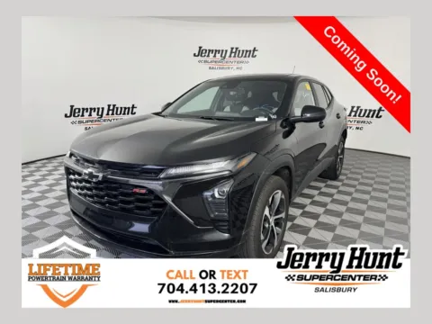 Black 2025 Chevrolet Trax 1RS for sale in Salisbury, NC