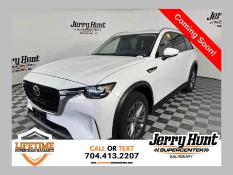 White 2024 Mazda CX-90 PHEV Preferred for sale in Salisbury, NC