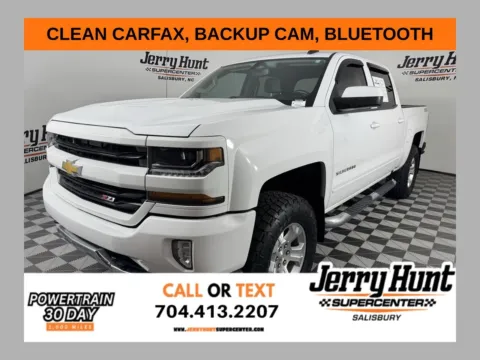 White 2017 Chevrolet Silverado 1500 LT for sale in Salisbury, NC