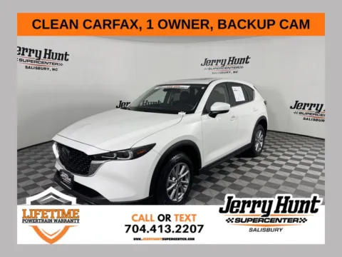 White 2023 Mazda CX-5 2.5 S Preferred Package for sale in Salisbury, NC