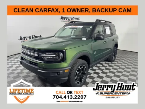 Green 2024 Ford Bronco Sport Outer Banks for sale in Salisbury, NC