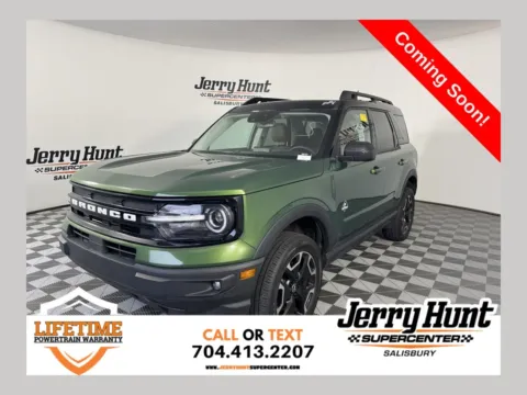 Green 2024 Ford Bronco Sport Outer Banks for sale in Salisbury, NC
