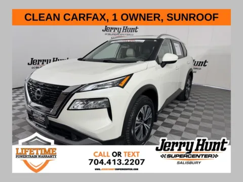 White 2023 Nissan Rogue SV for sale in Salisbury, NC