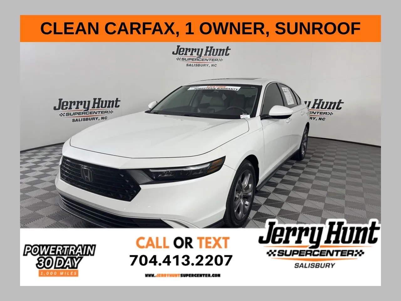White 2024 Honda Accord EX for sale in Salisbury, NC