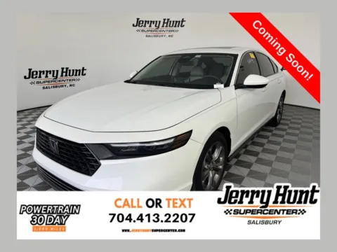 White 2024 Honda Accord EX for sale in Salisbury, NC