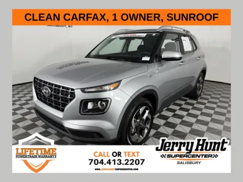 Silver 2025 Hyundai Venue SEL for sale in Salisbury, NC