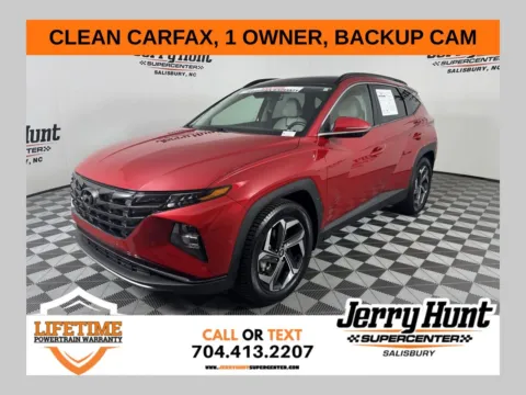 Red 2022 Hyundai Tucson Limited for sale in Salisbury, NC