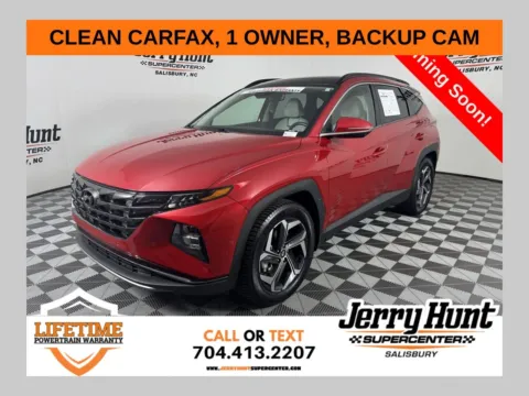 Red 2022 Hyundai Tucson Limited for sale in Salisbury, NC