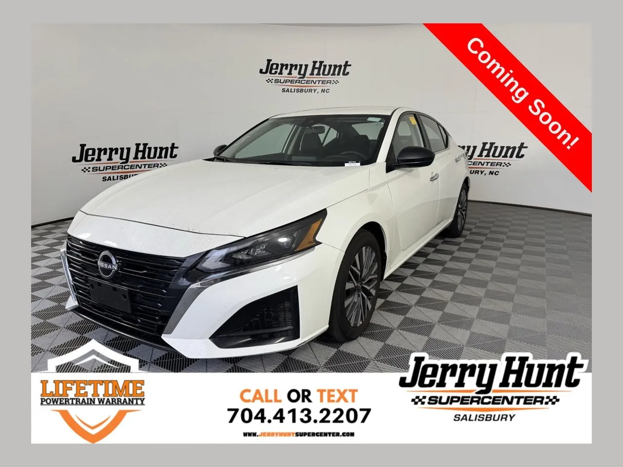 White 2025 Nissan Altima 2.5 SV for sale in Salisbury, NC