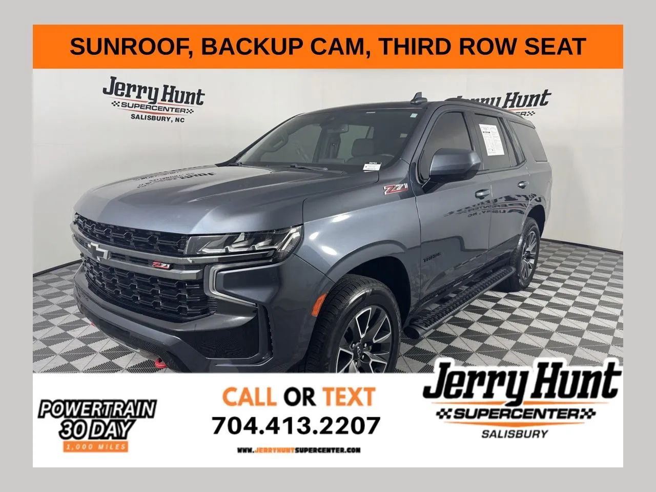 Gray 2021 Chevrolet Tahoe Z71 for sale in Salisbury, NC