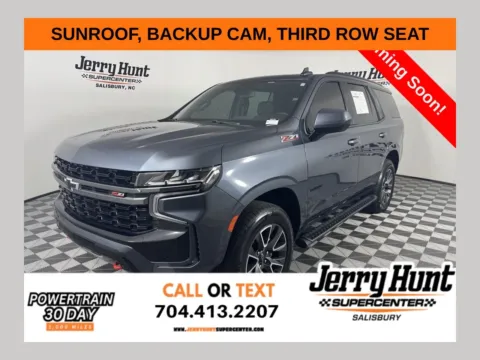 Gray 2021 Chevrolet Tahoe Z71 for sale in Salisbury, NC