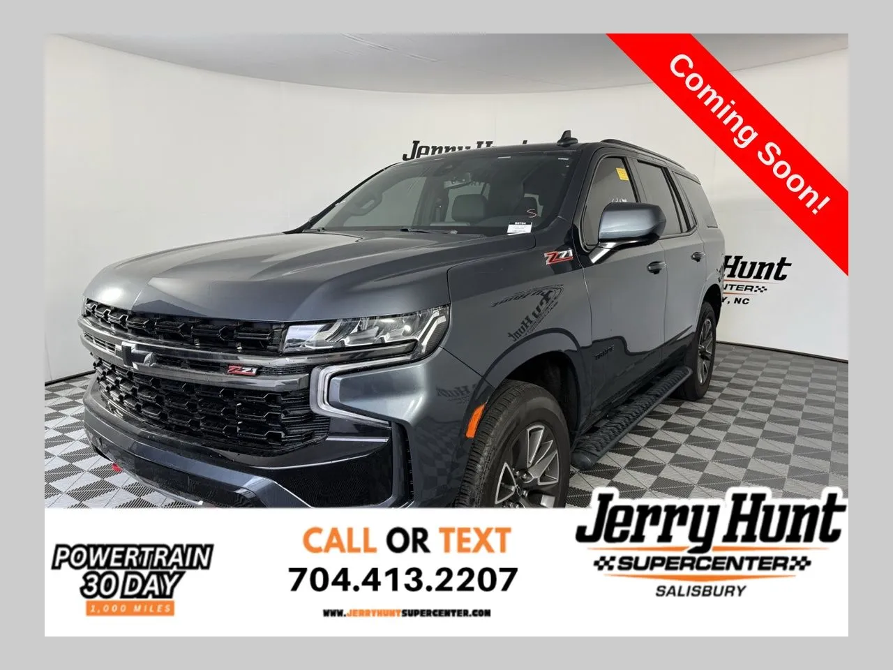 Gray 2021 Chevrolet Tahoe Z71 for sale in Salisbury, NC