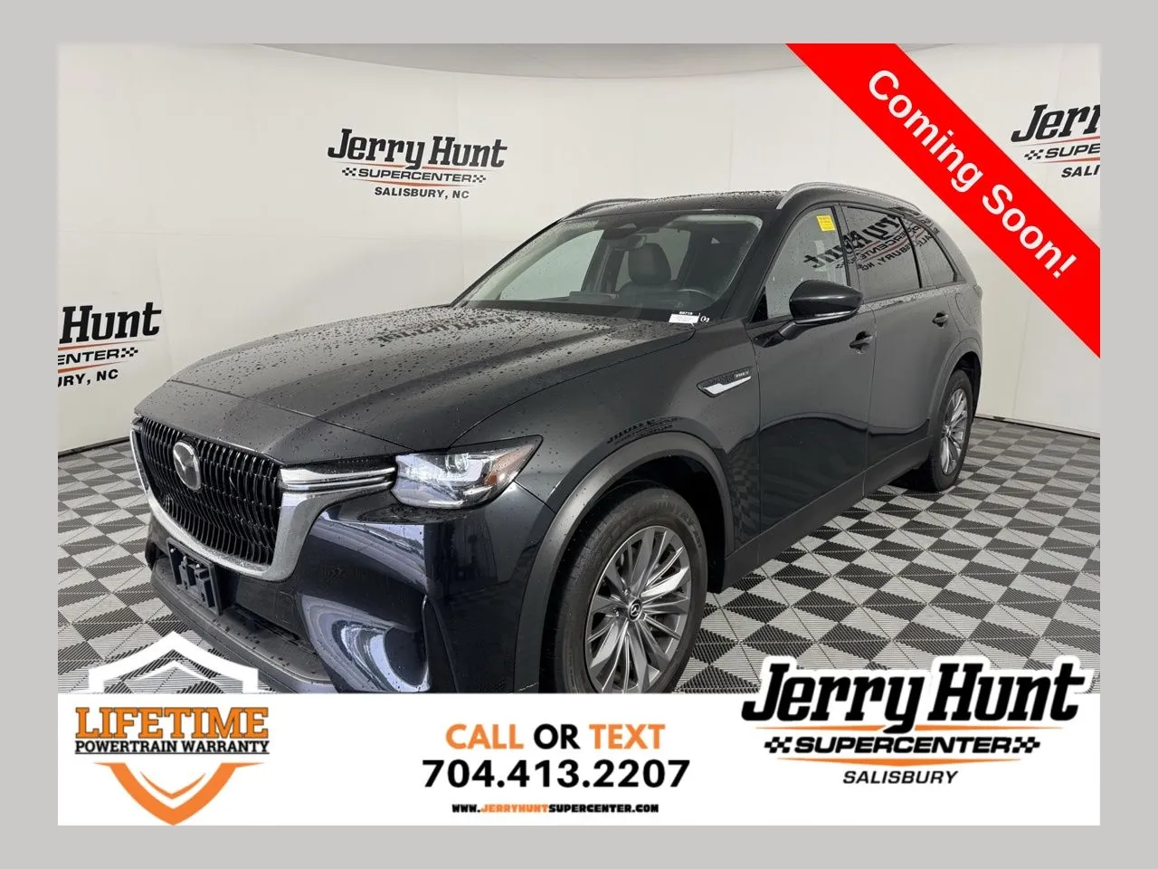 Black 2024 Mazda CX-90 PHEV Preferred for sale in Salisbury, NC