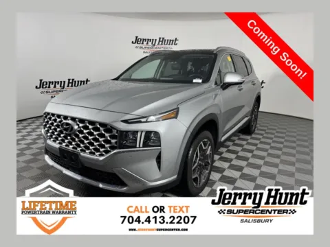 Silver 2023 Hyundai Santa Fe Limited for sale in Salisbury, NC