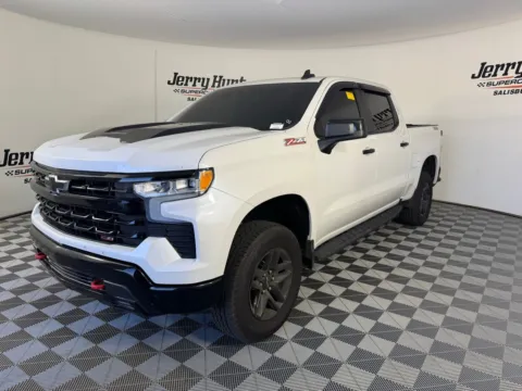 White 2023 Chevrolet Silverado 1500 LT Trail Boss for sale in Salisbury, NC