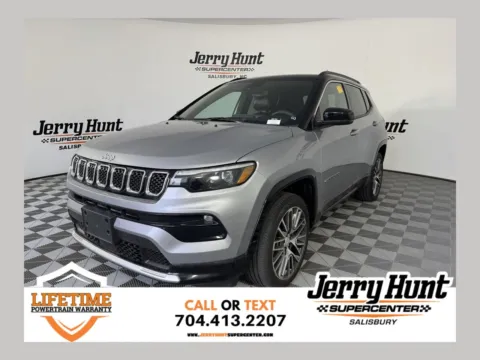 Silver 2023 Jeep Compass Limited for sale in Salisbury, NC