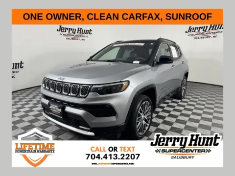 Silver 2023 Jeep Compass Limited for sale in Salisbury, NC