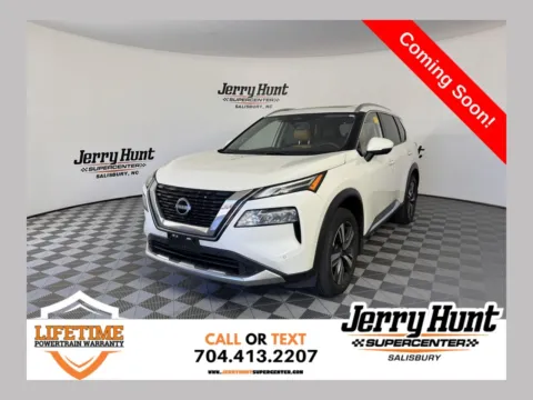 White 2023 Nissan Rogue Platinum for sale in Salisbury, NC