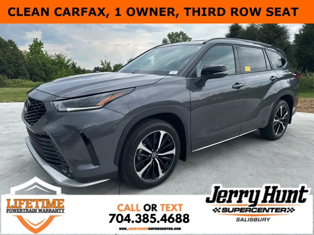 Used 2022 Toyota Highlander XSE for sale in Salisbury, NC at Jerry