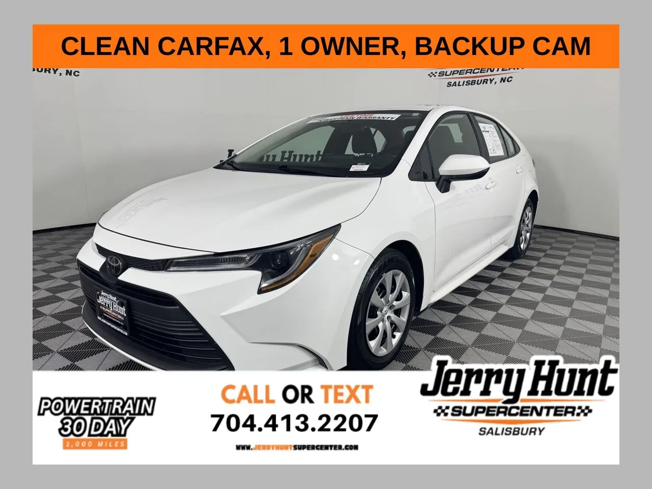 White 2024 Toyota Corolla LE for sale in Salisbury, NC