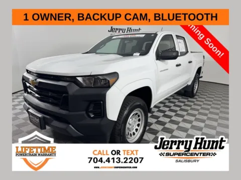 White 2023 Chevrolet Colorado Work Truck for sale in Salisbury, NC