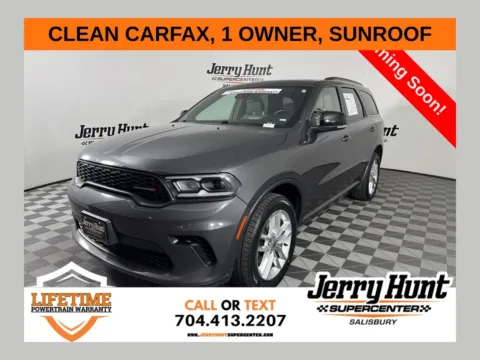 Gray 2024 Dodge Durango GT Plus for sale in Salisbury, NC