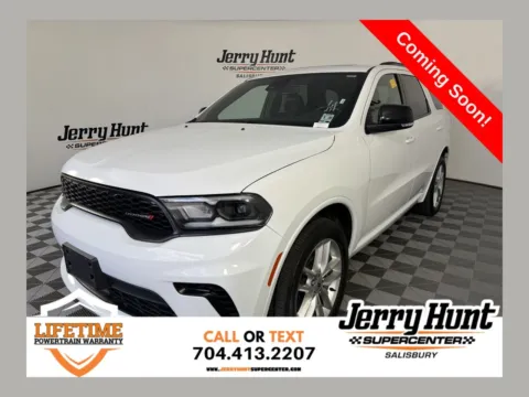 White 2024 Dodge Durango GT Plus for sale in Salisbury, NC