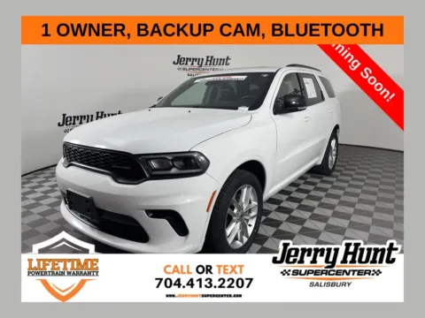 White 2024 Dodge Durango GT Plus for sale in Salisbury, NC
