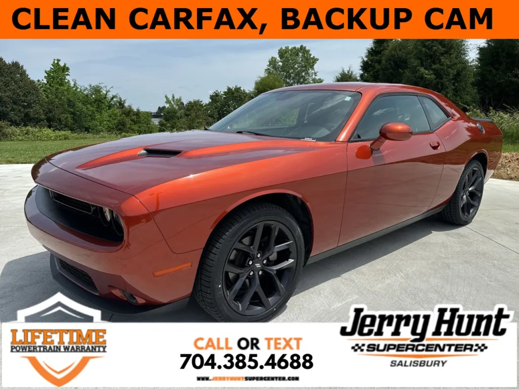 Orange 2021 Dodge Challenger SXT for sale in Salisbury, NC