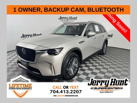 Gray 2024 Mazda CX-90 PHEV Preferred for sale in Salisbury, NC
