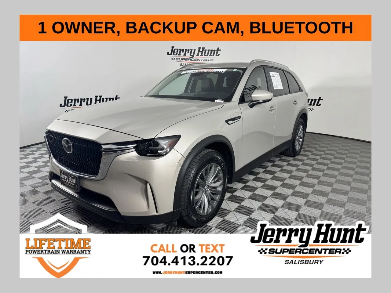 Gray 2024 Mazda CX-90 PHEV Preferred for sale in Salisbury, NC