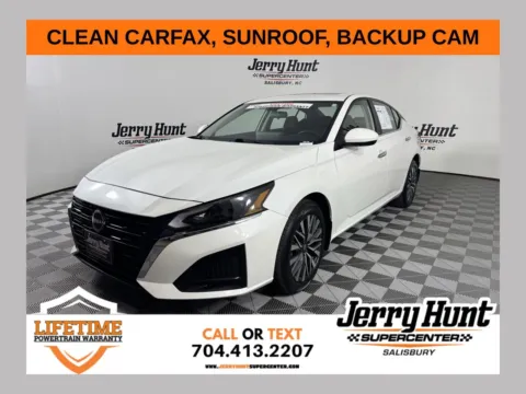 White 2023 Nissan Altima 2.5 SV for sale in Salisbury, NC