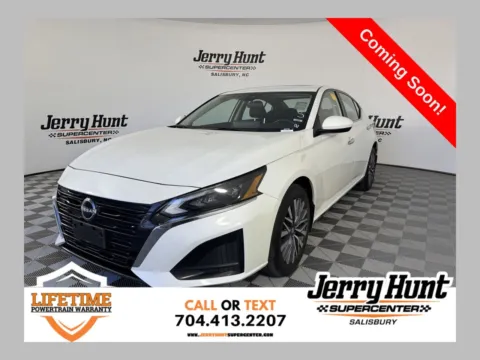 White 2023 Nissan Altima 2.5 SV for sale in Salisbury, NC
