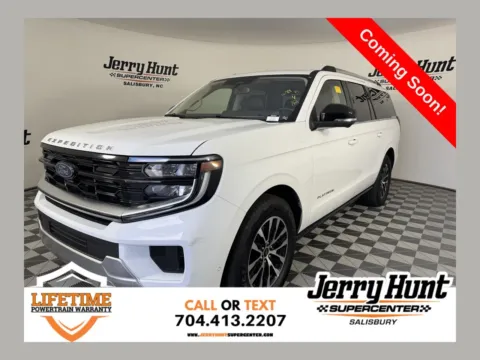 White 2025 Ford Expedition Max Platinum for sale in Salisbury, NC