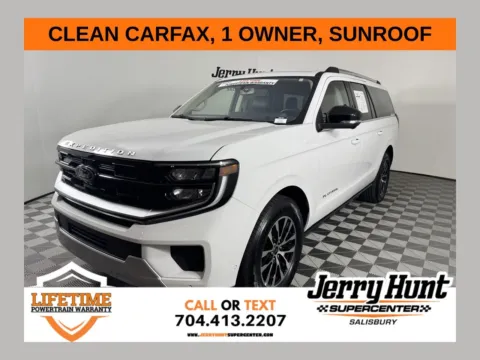 White 2025 Ford Expedition Max Platinum for sale in Salisbury, NC