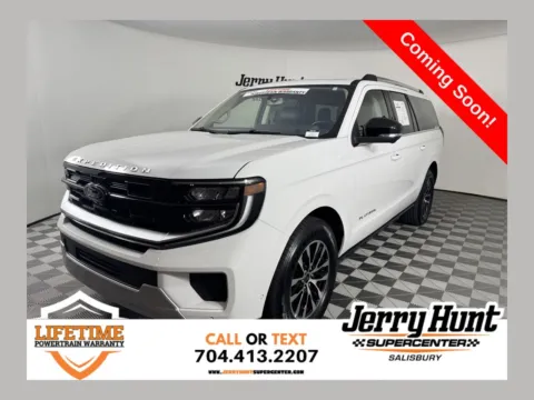 White 2025 Ford Expedition Max Platinum for sale in Salisbury, NC
