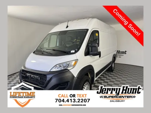 White 2024 Ram ProMaster 2500 High Roof for sale in Salisbury, NC