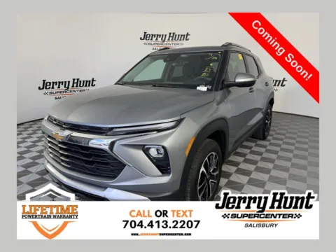 Gray 2025 Chevrolet TrailBlazer LT for sale in Salisbury, NC