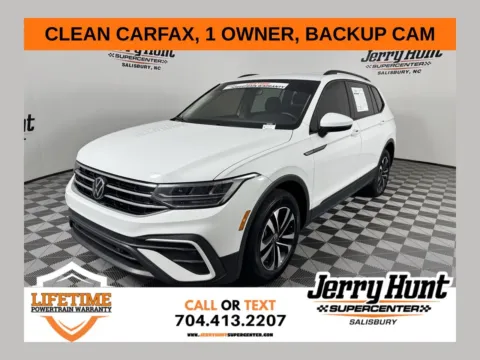 White 2024 Volkswagen Tiguan 2.0T S for sale in Salisbury, NC