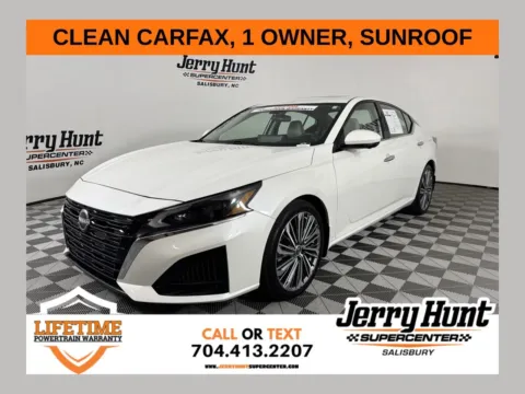 White 2023 Nissan Altima 2.5 SL for sale in Salisbury, NC