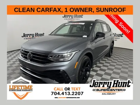 Gray 2023 Volkswagen Tiguan 2.0T SE R-Line Black for sale in Salisbury, NC
