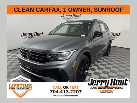 Gray 2023 Volkswagen Tiguan 2.0T SE R-Line Black for sale in Salisbury, NC