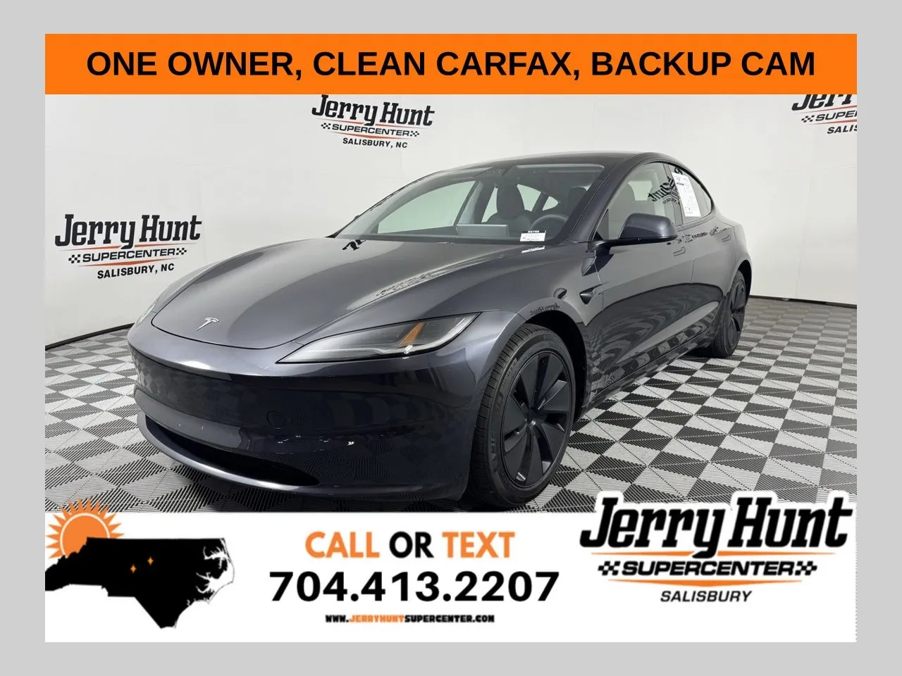 Gray 2024 Tesla Model 3 for sale in Salisbury, NC
