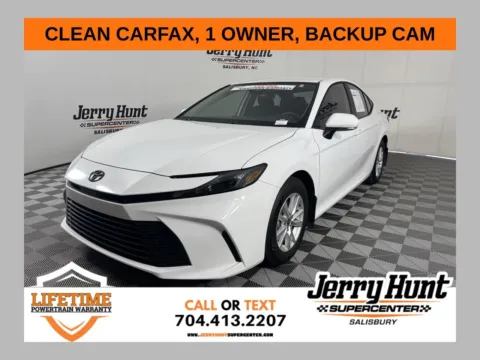 White 2026 Toyota Camry LE for sale in Salisbury, NC