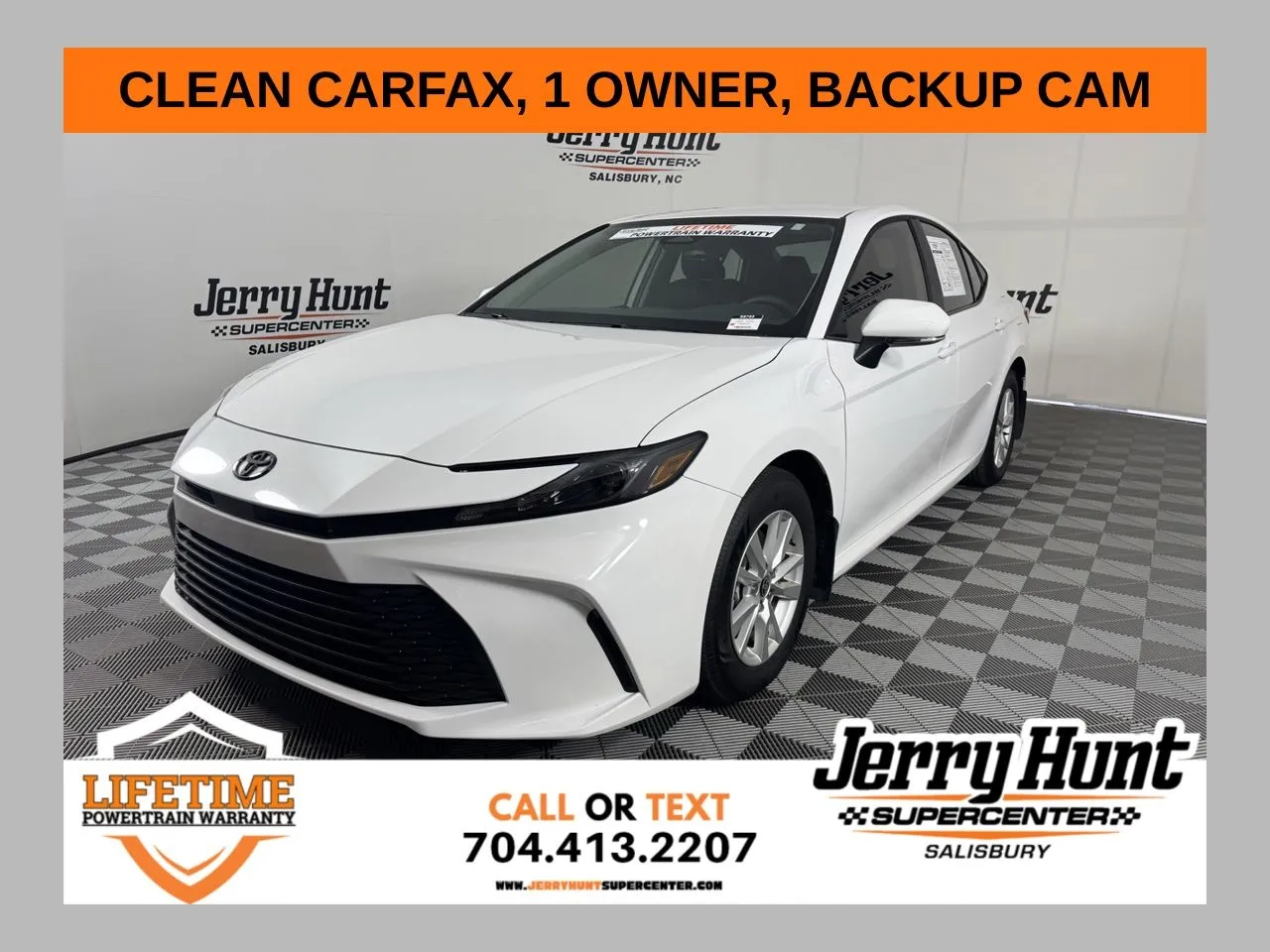 White 2026 Toyota Camry LE for sale in Salisbury, NC